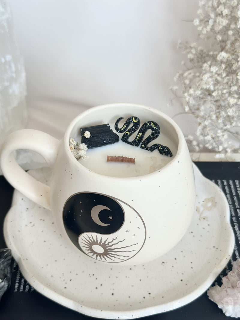 Chandelle | Tasse | Yin yang
