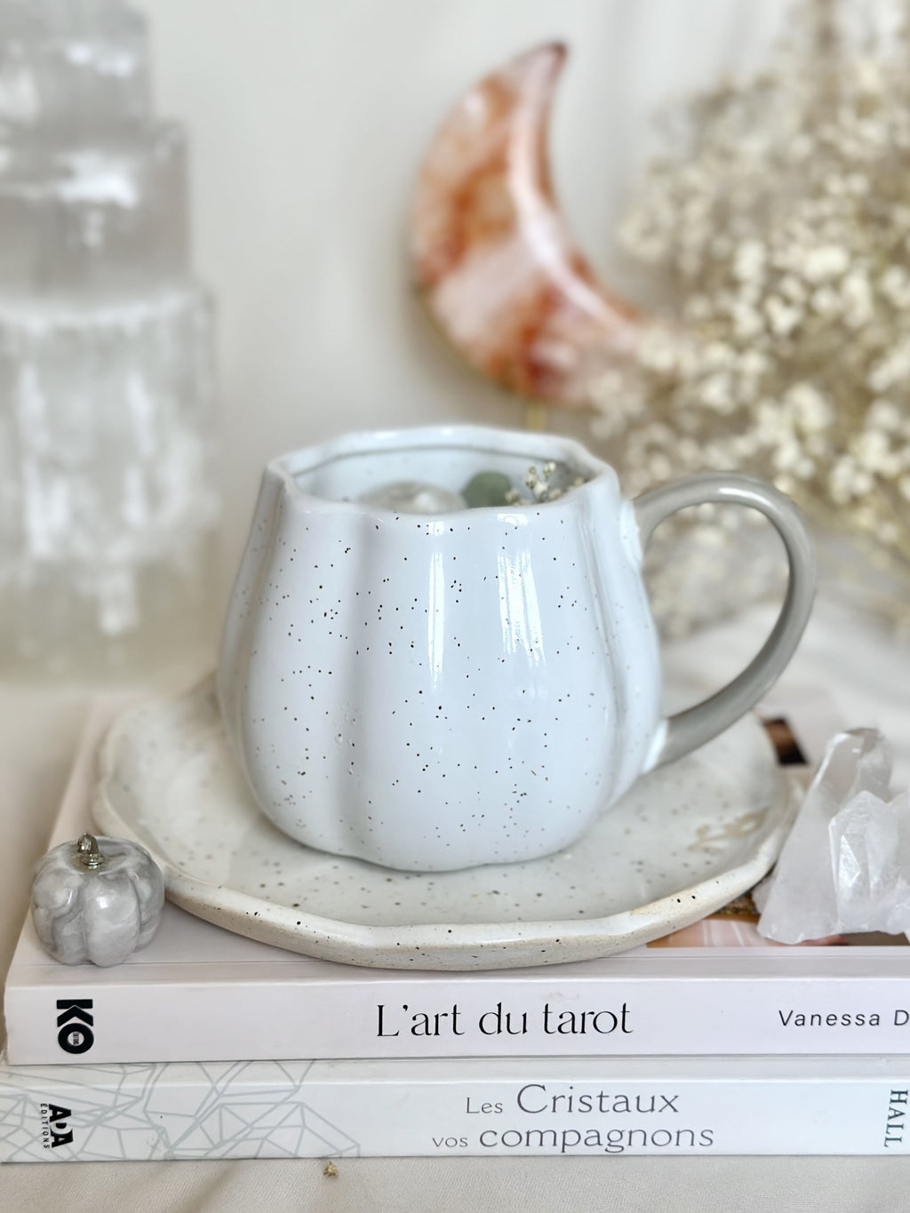 Chandelle | Tasse Citrouille | Quartz Clair