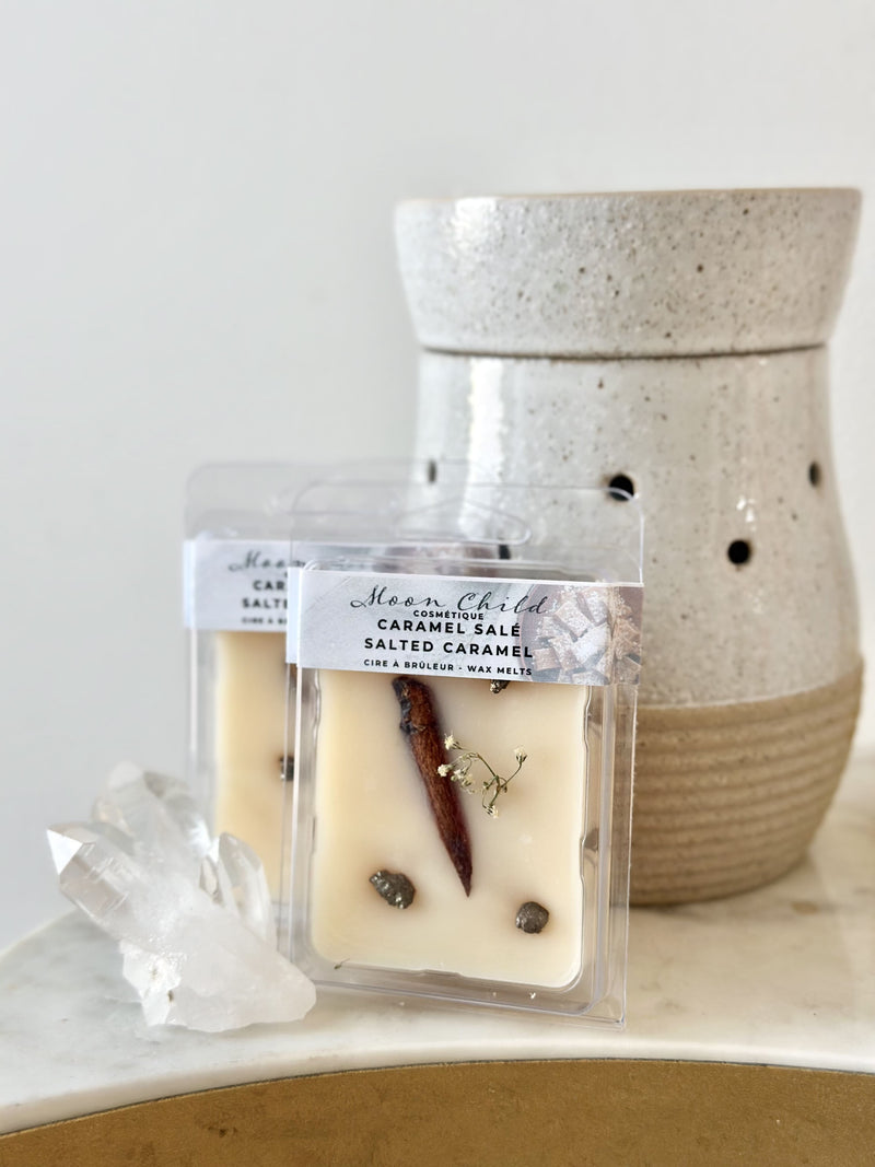 Caramel salé | Cire de soya pour diffuseur