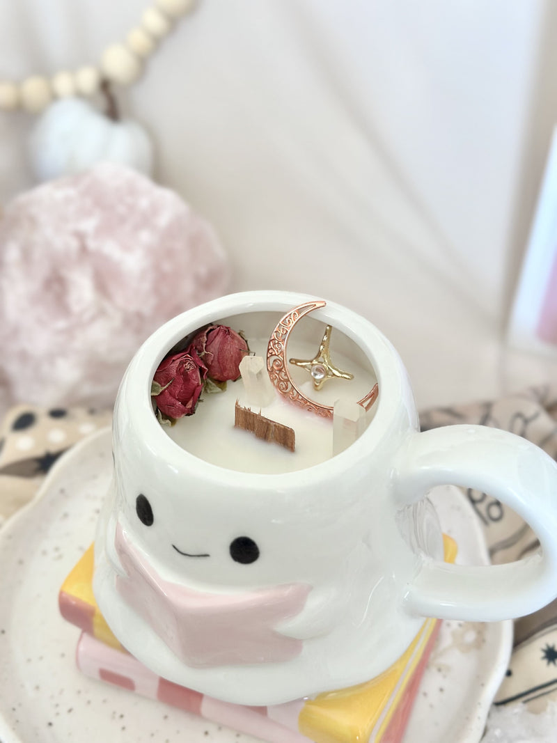 Chandelle | Tasse | Fantôme & ses livres