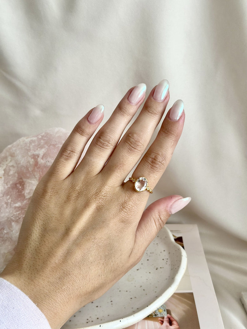 Bague | Éther | Quartz clair