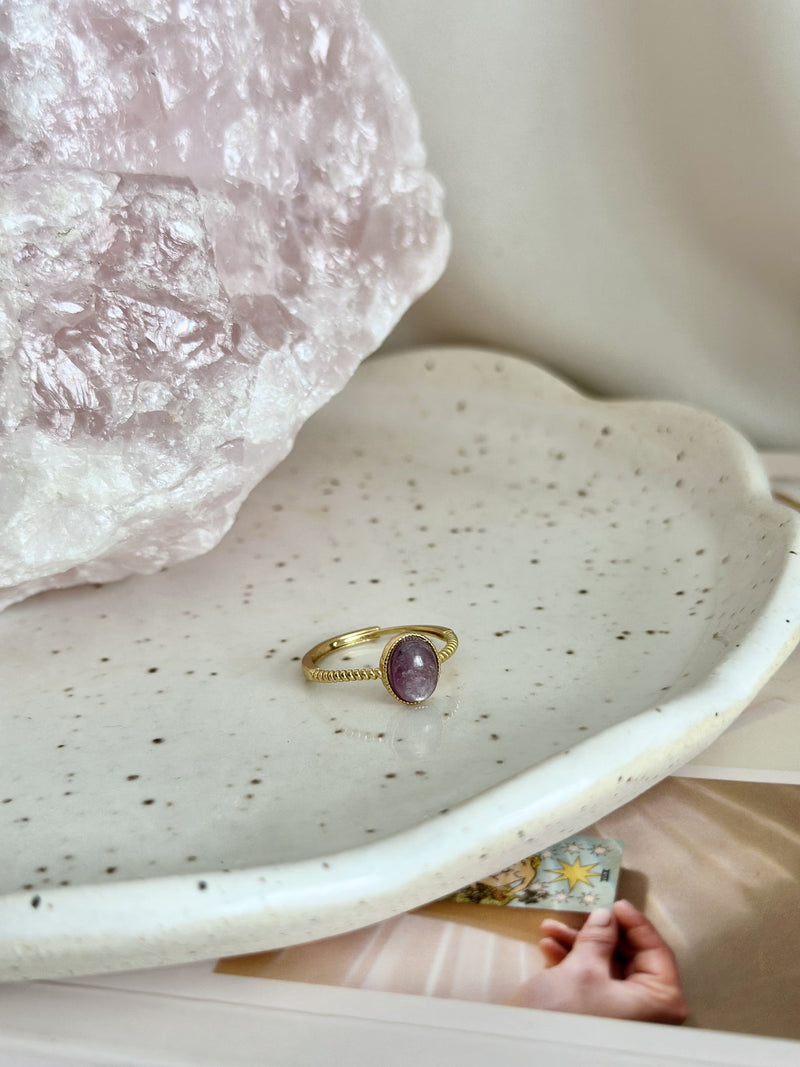 Bague | Amara | Lépidolite