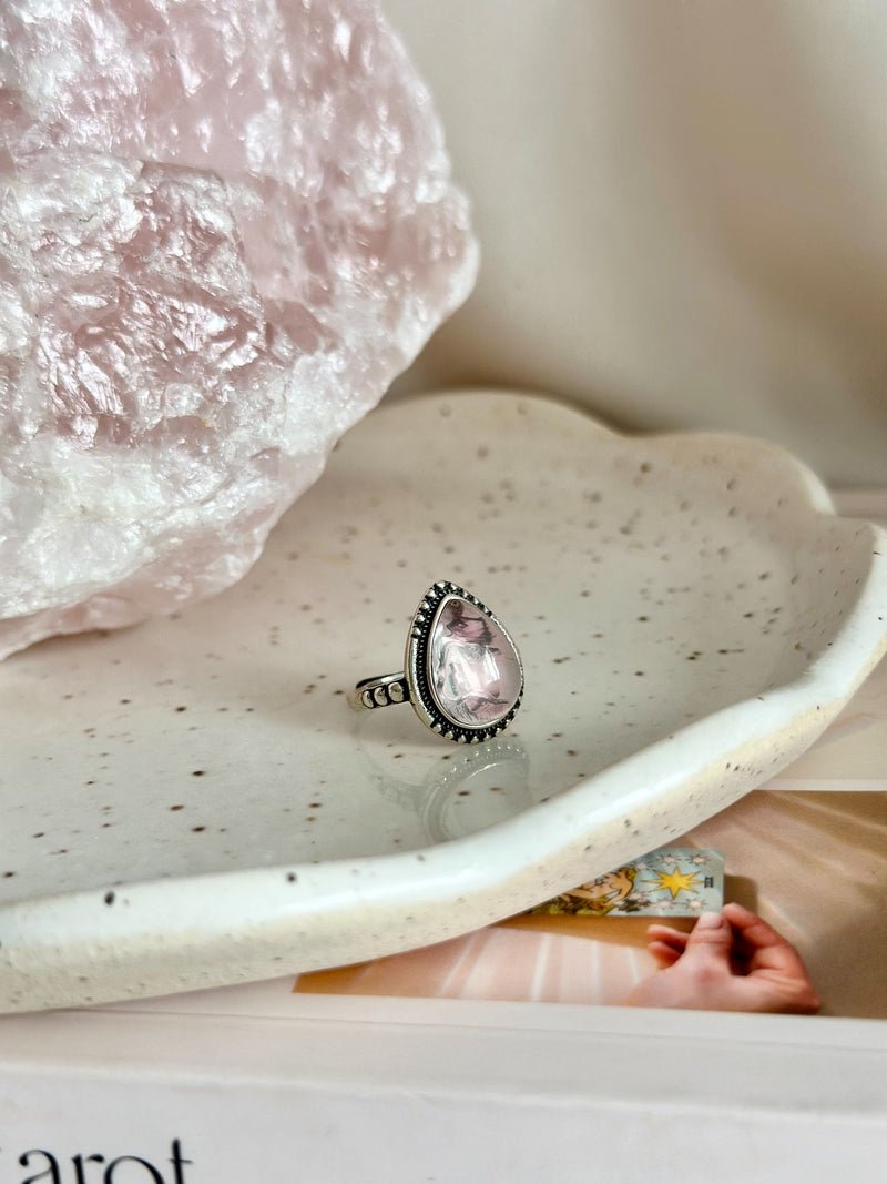 Bague | Elara | Quartz rose