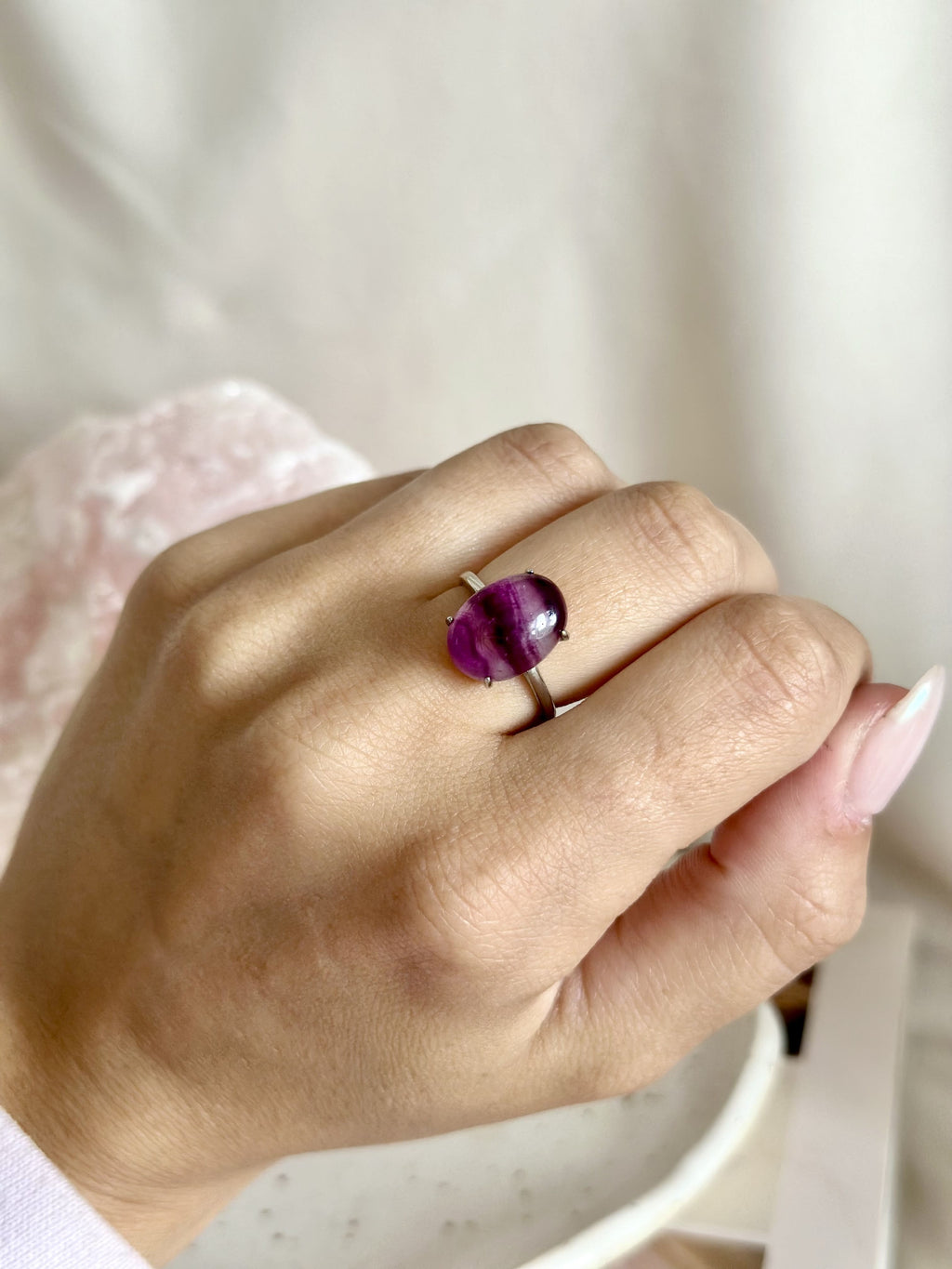 Bague | Mélusina | Fluorite