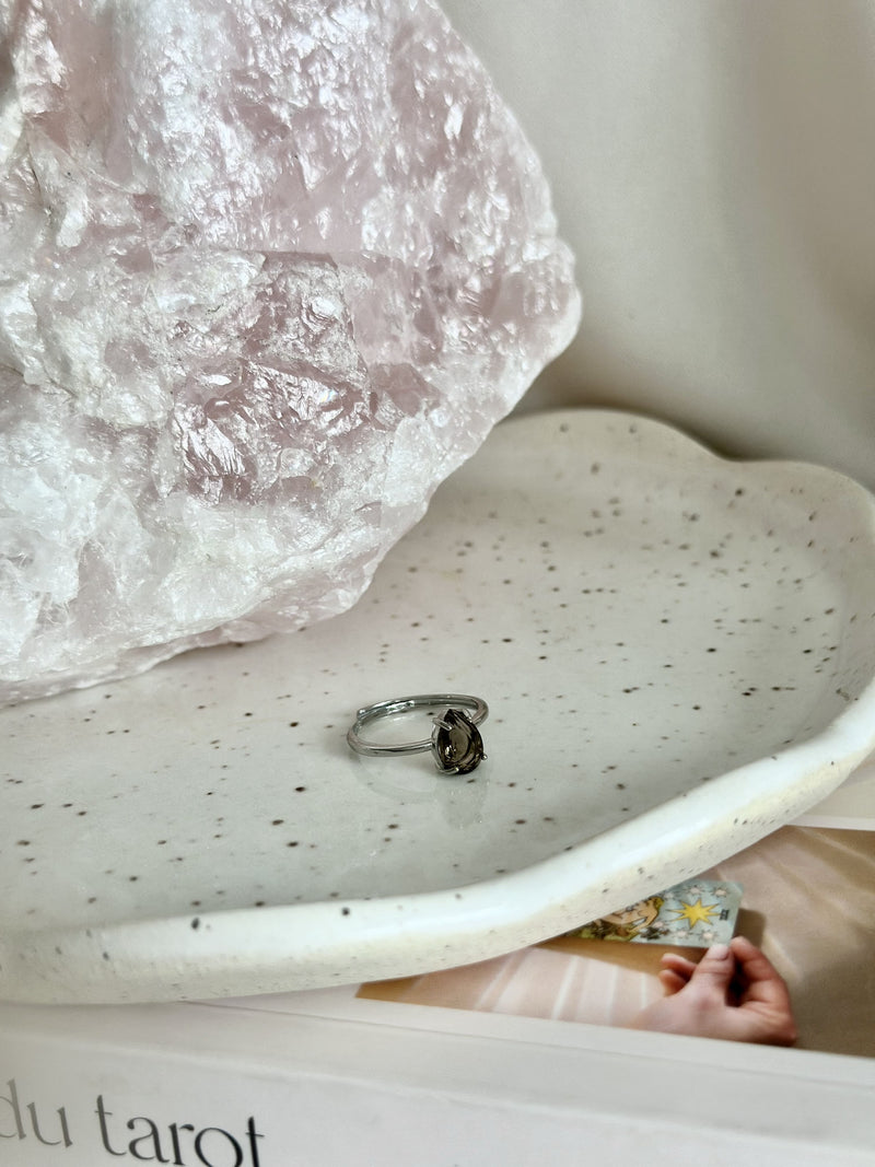 Bague | Noctra | Quartz fumé
