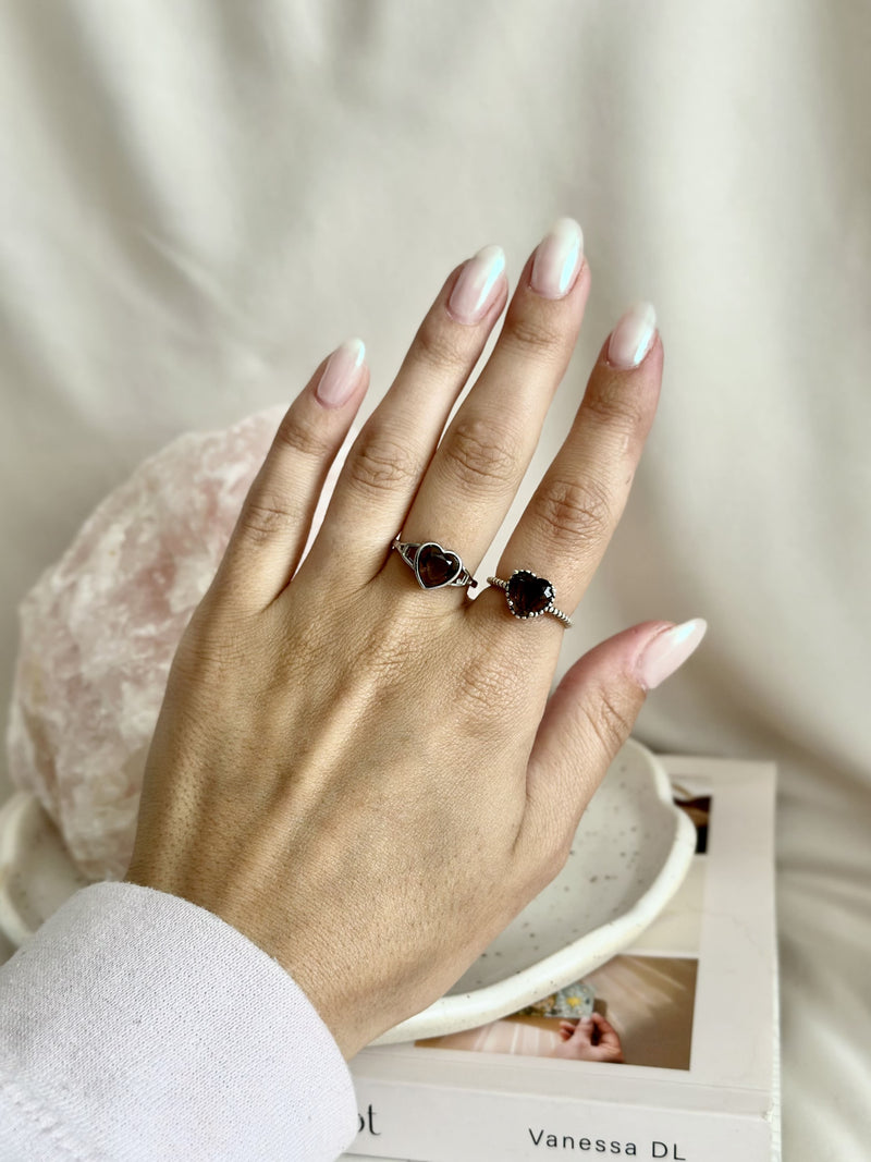 Bague | Éclipse | Quartz fumé