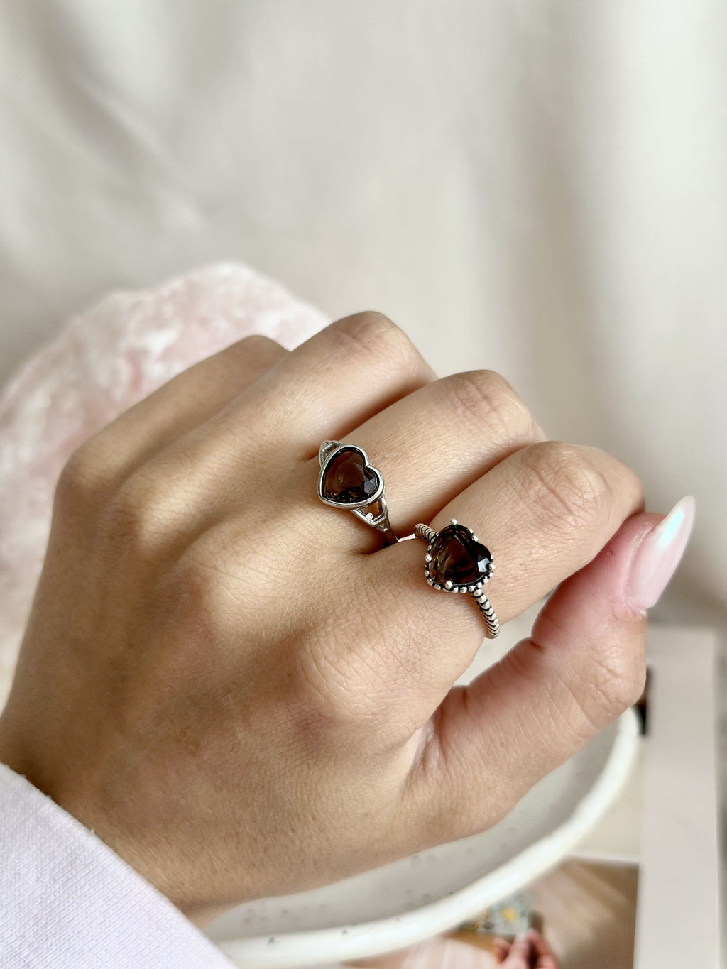 Bague | Éclipse | Quartz fumé