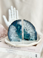 Serre-livre | Agate teinté
