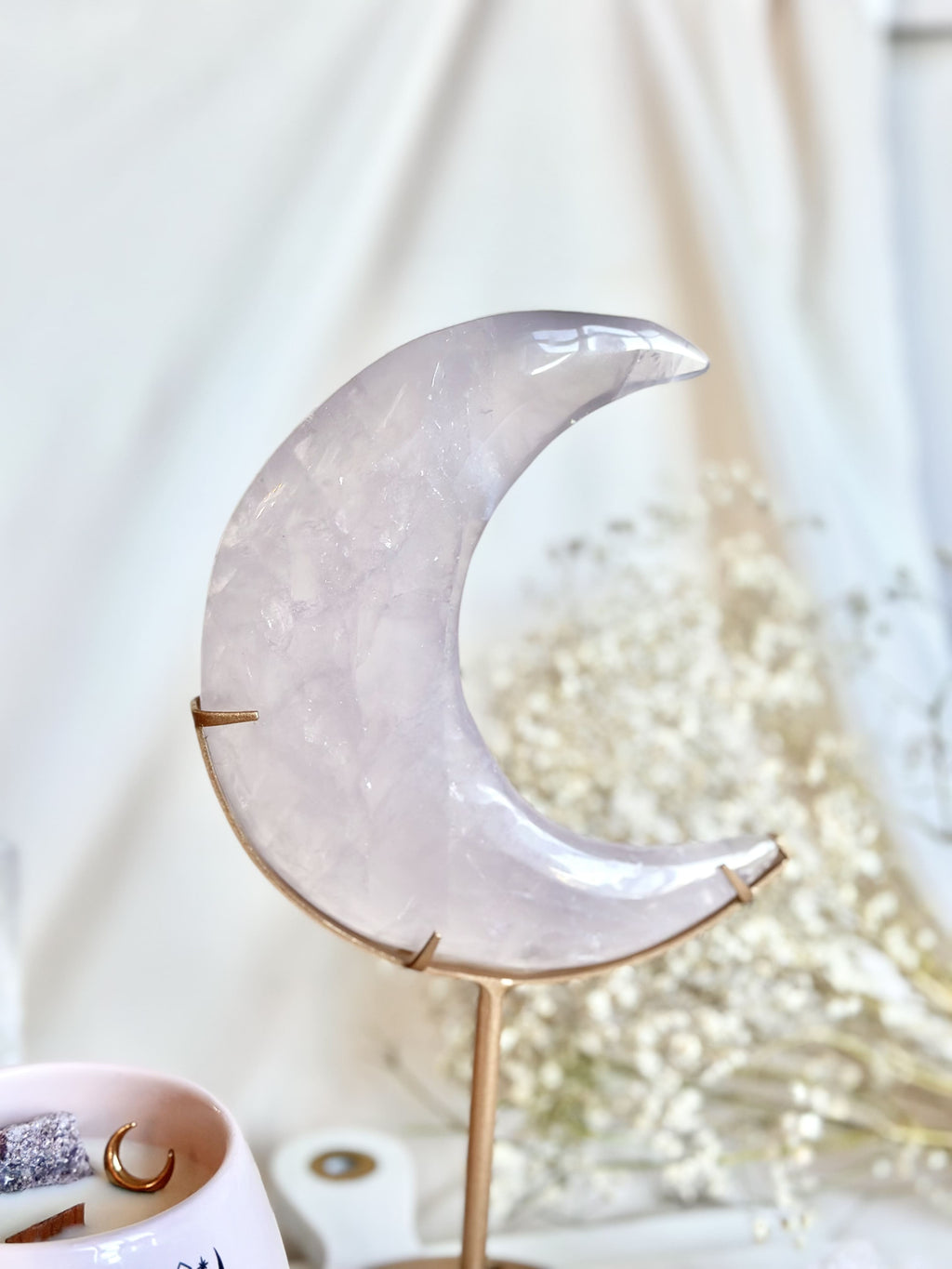 Grande lune | Quartz Rose