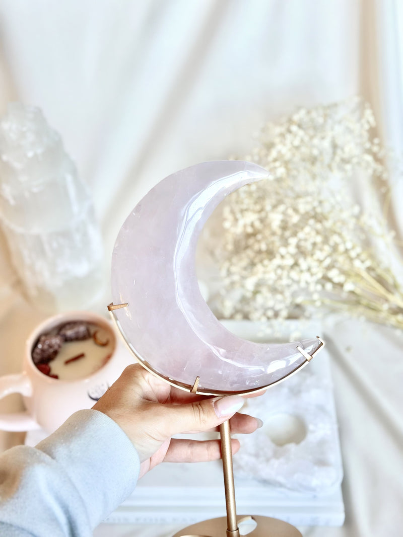 Grande lune | Quartz Rose