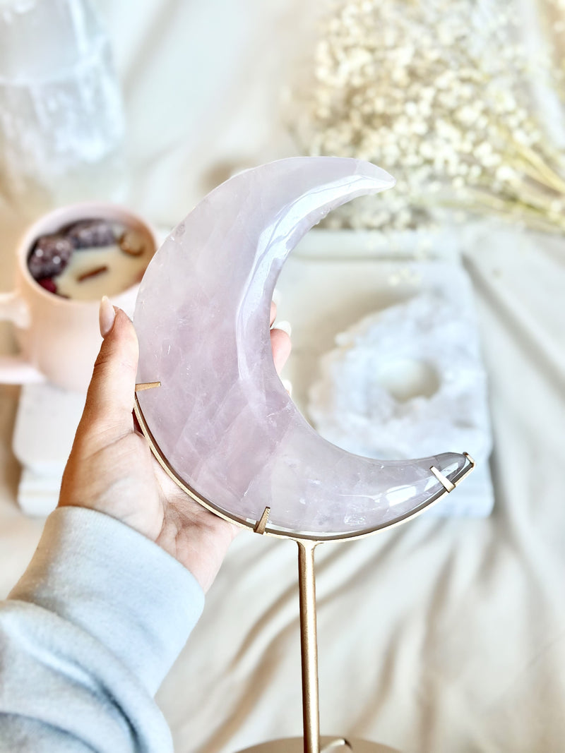 Grande lune | Quartz Rose