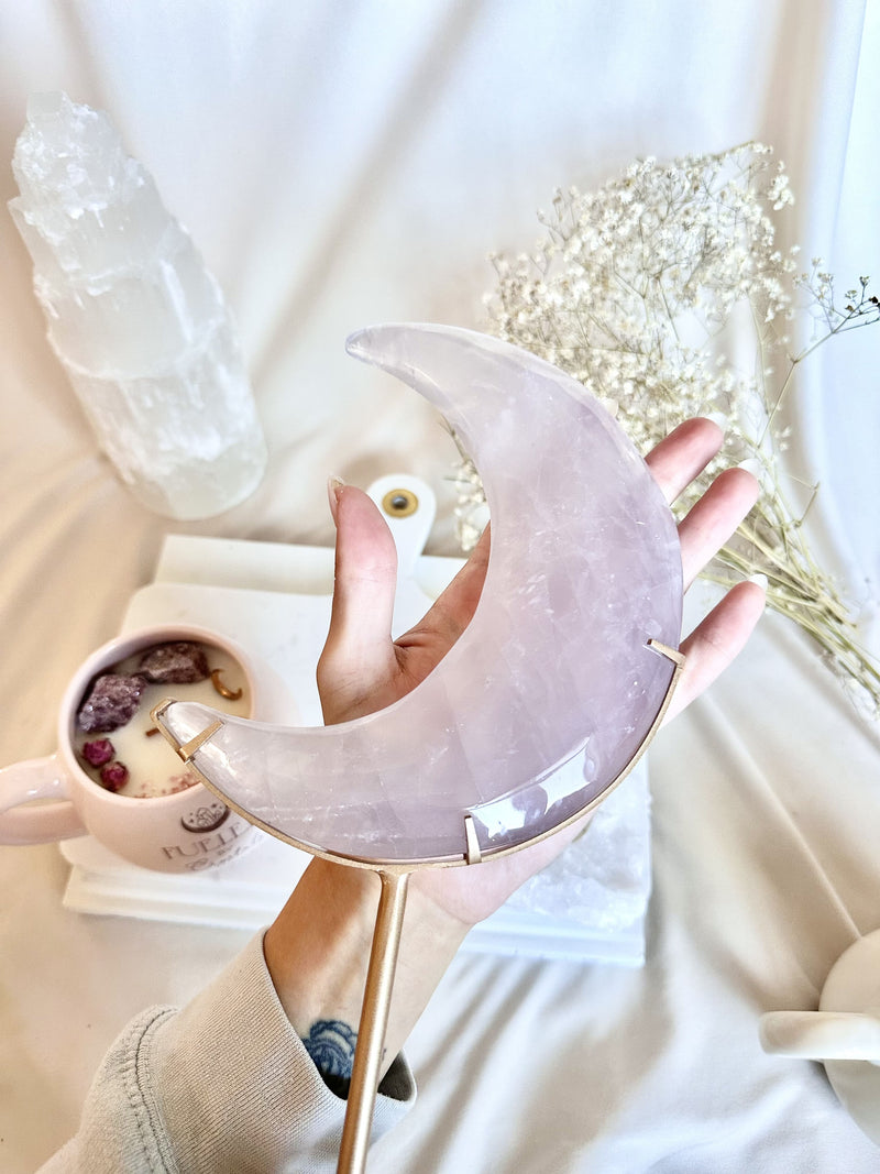 Grande lune | Quartz Rose