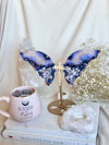 Papillon | Agate Fleur Bleue