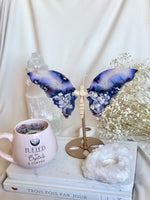 Papillon | Agate Fleur Bleue