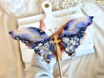 Papillon | Agate Fleur Bleue