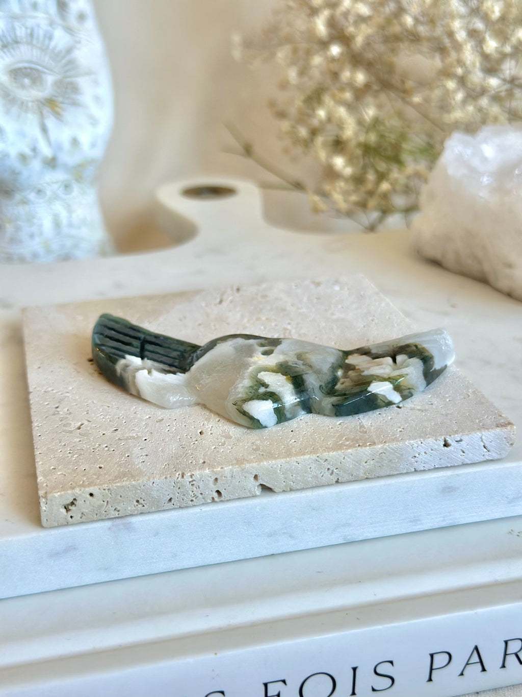 Cœur volant | Agate mousse