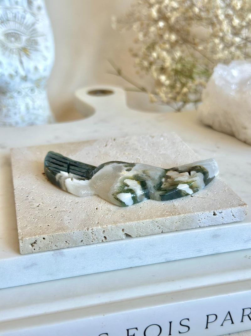 Cœur volant | Agate mousse