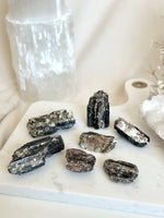 Pierre brute | Tourmaline noir & mica