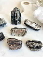 Pierre brute | Tourmaline noir & mica