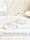 Pierre de paume | Quartz clair