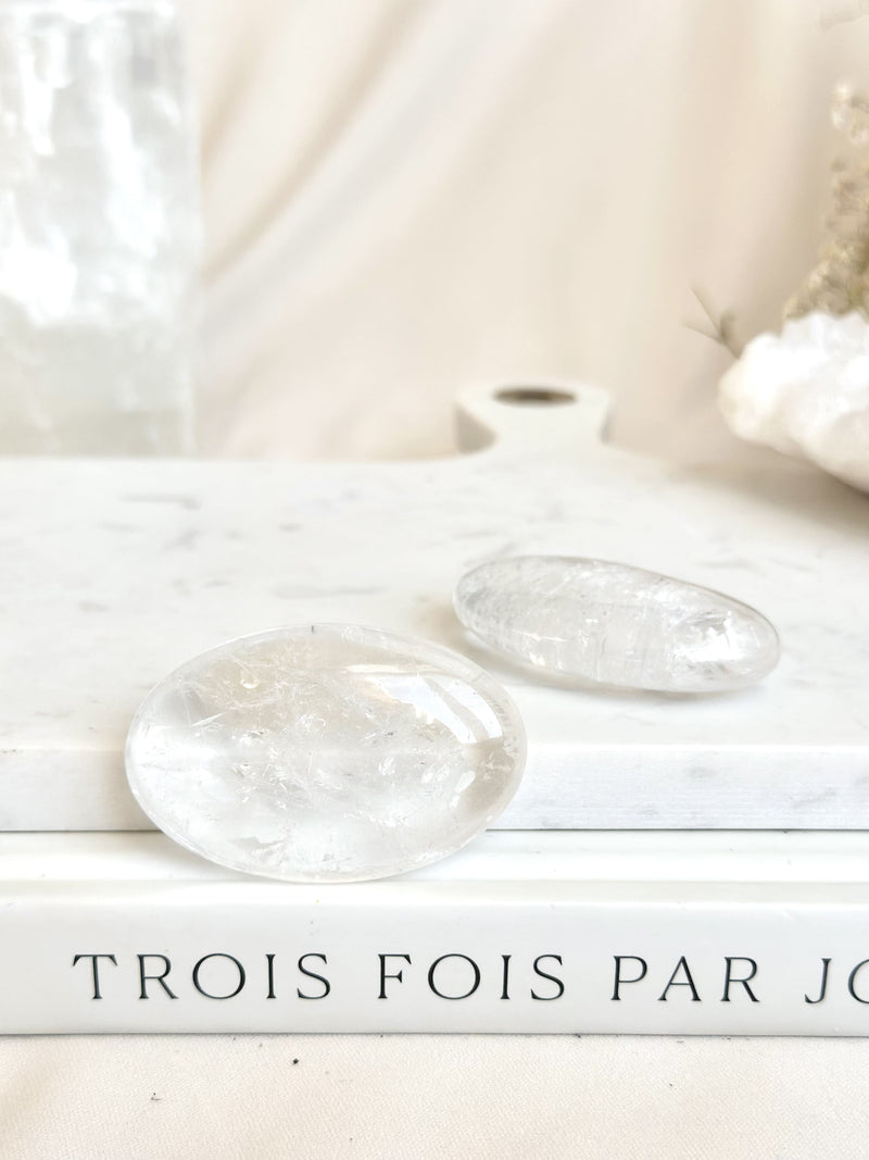 Pierre de paume | Quartz clair