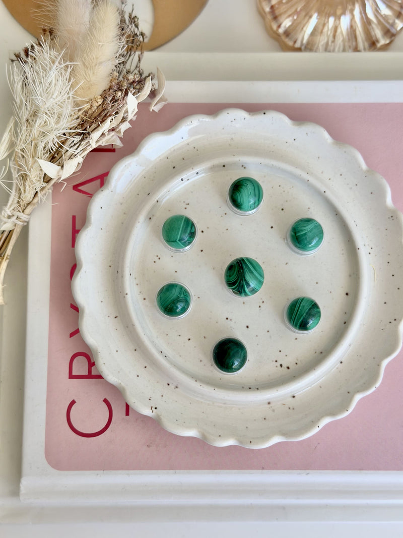 Mini trésor | Sphère | Malachite – Moonchild Cosmétique