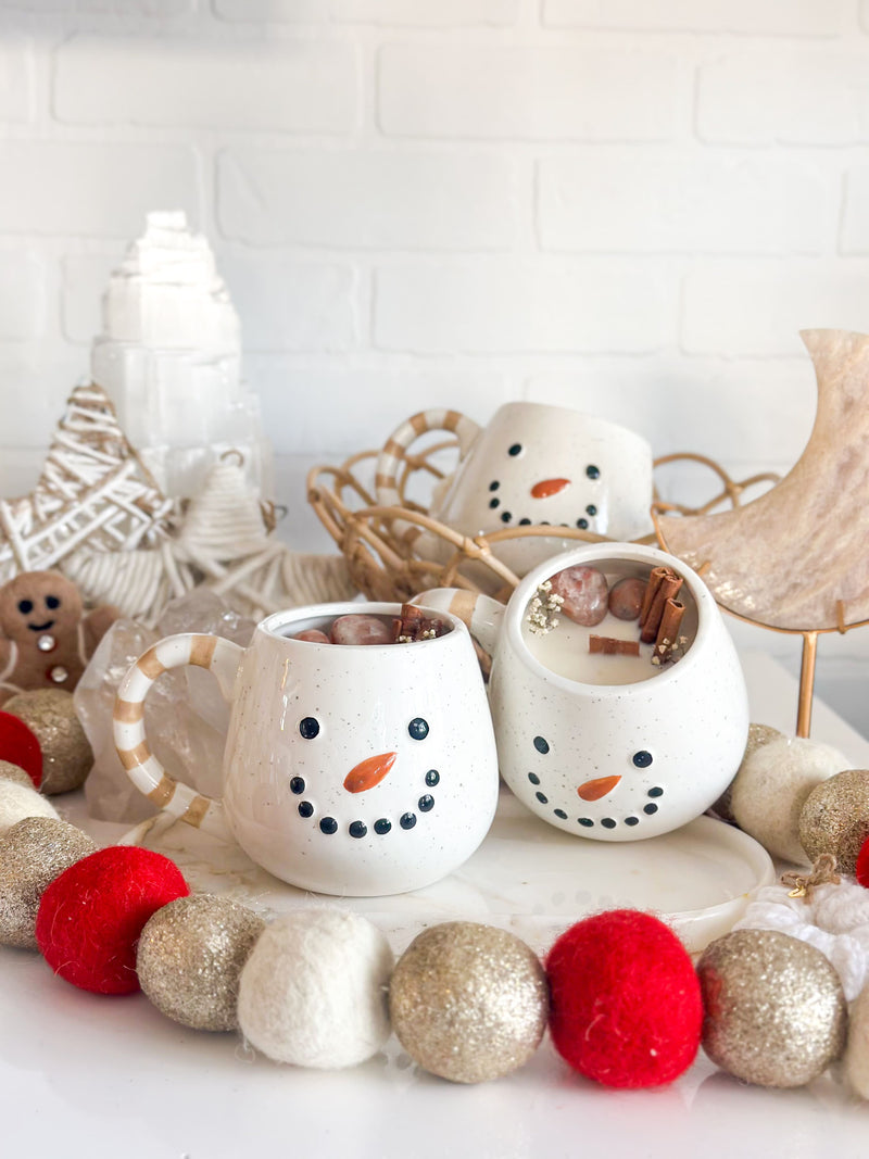 Chandelle | Bonhomme de neige