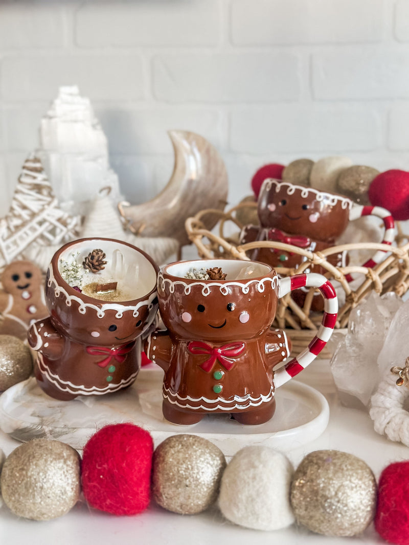 Chandelle | Tasse | Petit biscuit rouge