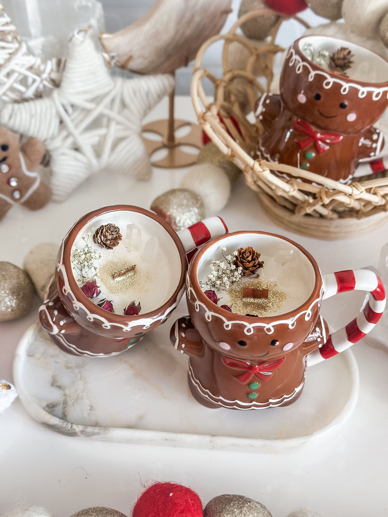 Chandelle | Tasse | Petit biscuit rouge