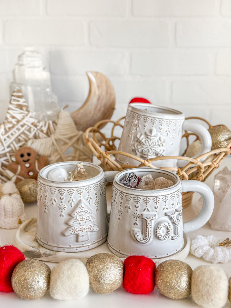 Chandelle | Tasse | Sapin minimaliste