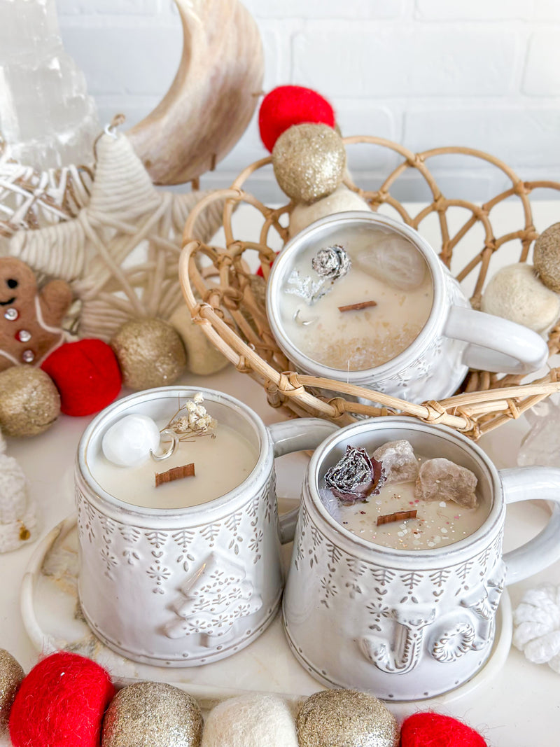 Chandelle | Tasse | Sapin minimaliste