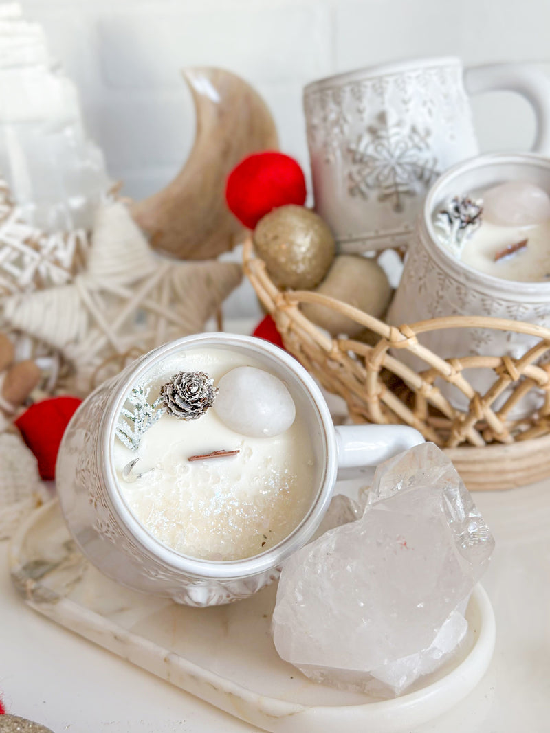 Chandelle | Tasse | Flocon minimaliste