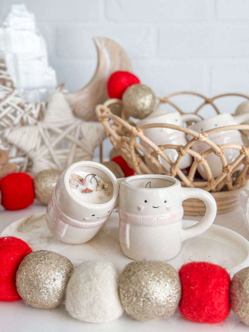 Chandelle | Bonhomme de neige d’amour