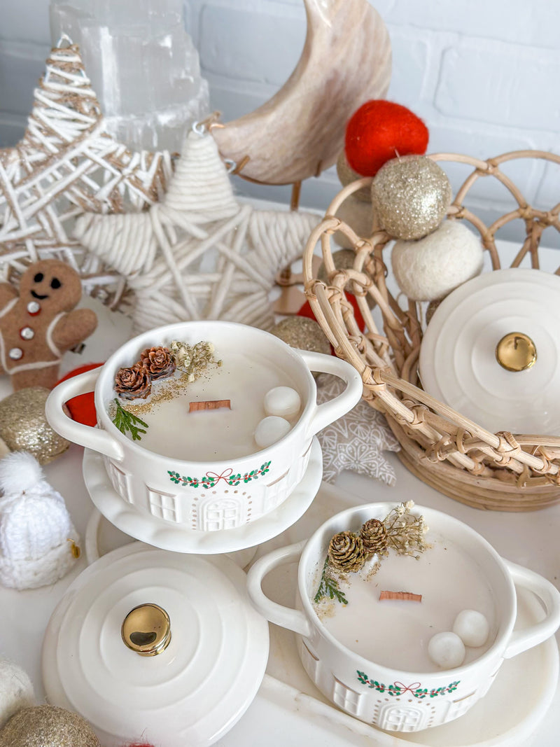 Chandelle | Ramequin |  Maison d’hiver