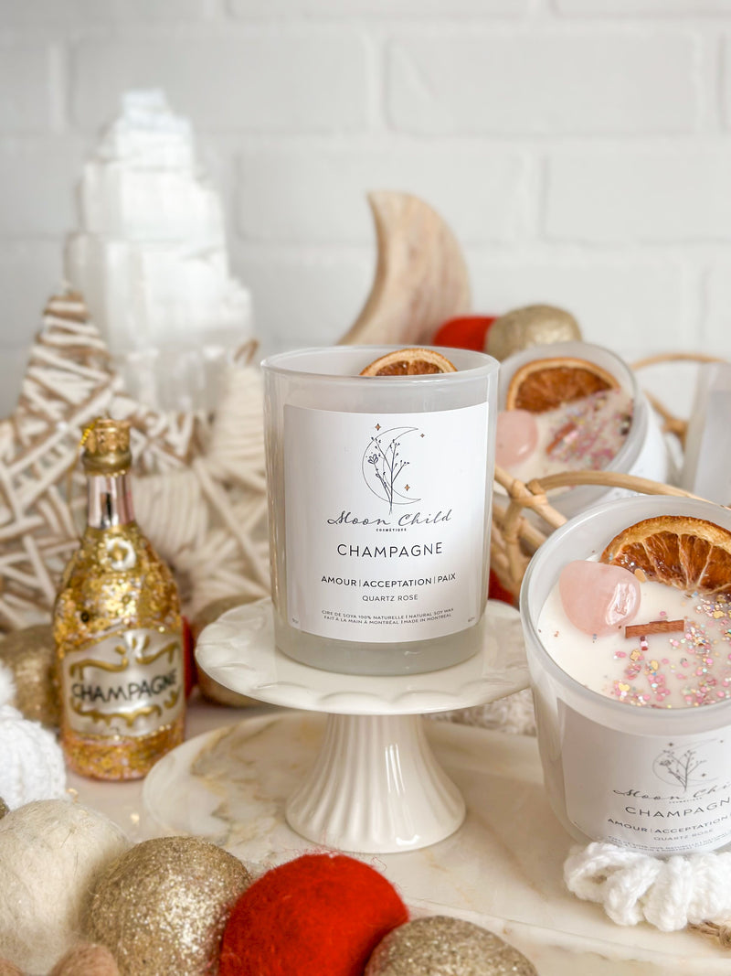 Champagne | Chandelle | Quartz rose