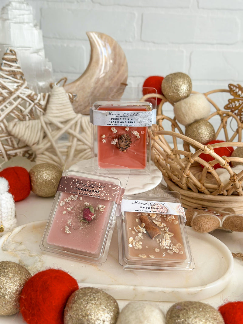 Trio collection d’hiver | Cire de soya pour diffuseur