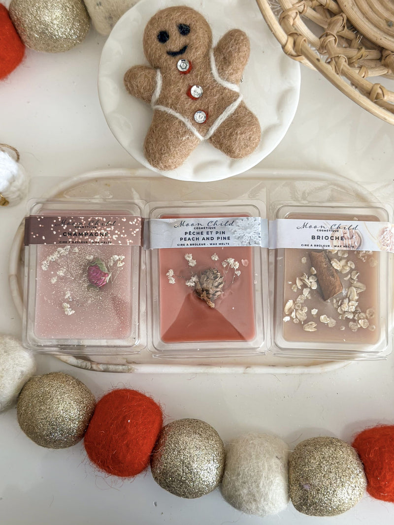 Trio collection d’hiver | Cire de soya pour diffuseur