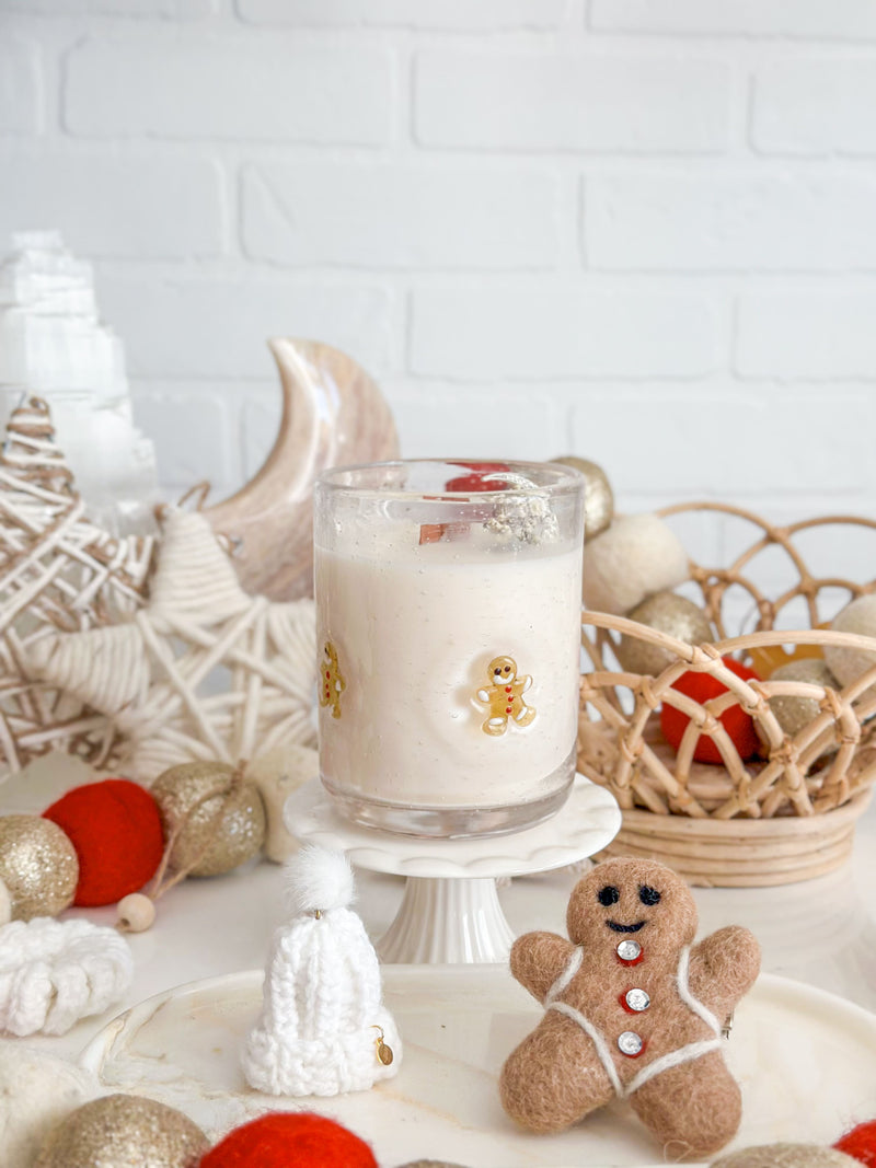 Chandelle | Verre | Pain d’épice lunaire