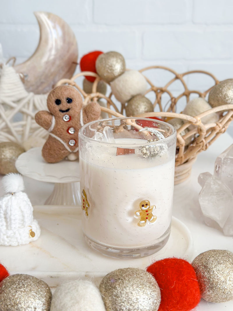 Chandelle | Verre | Pain d’épice lunaire