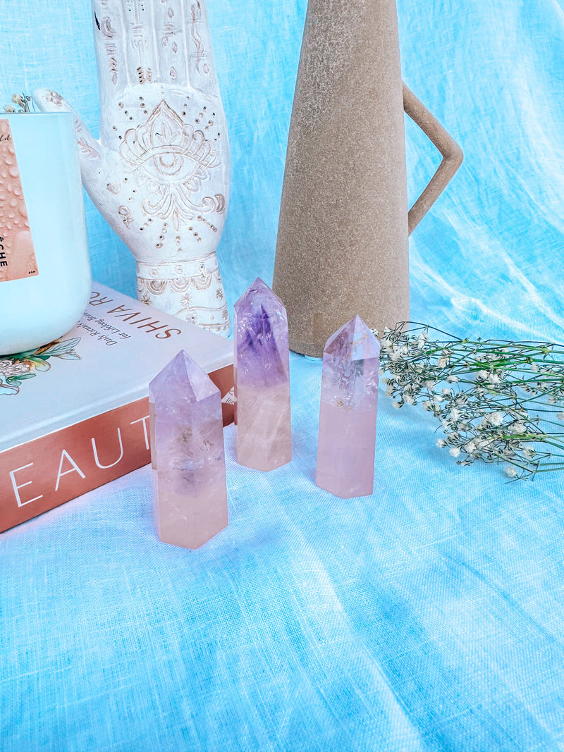Quartz Rose-Améthyste | Tour