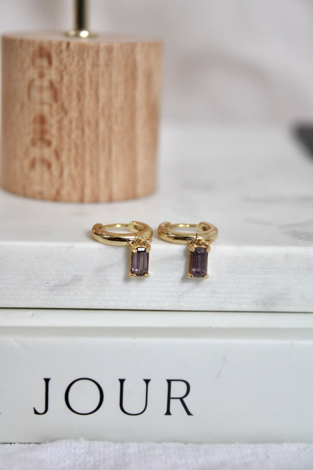 Boucles d'oreilles | Améthyste