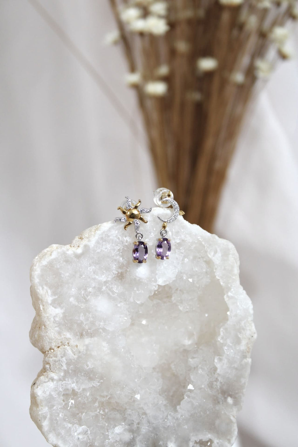 Boucles d'oreilles | Améthyste