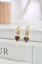Boucles d'oreilles | Améthyste