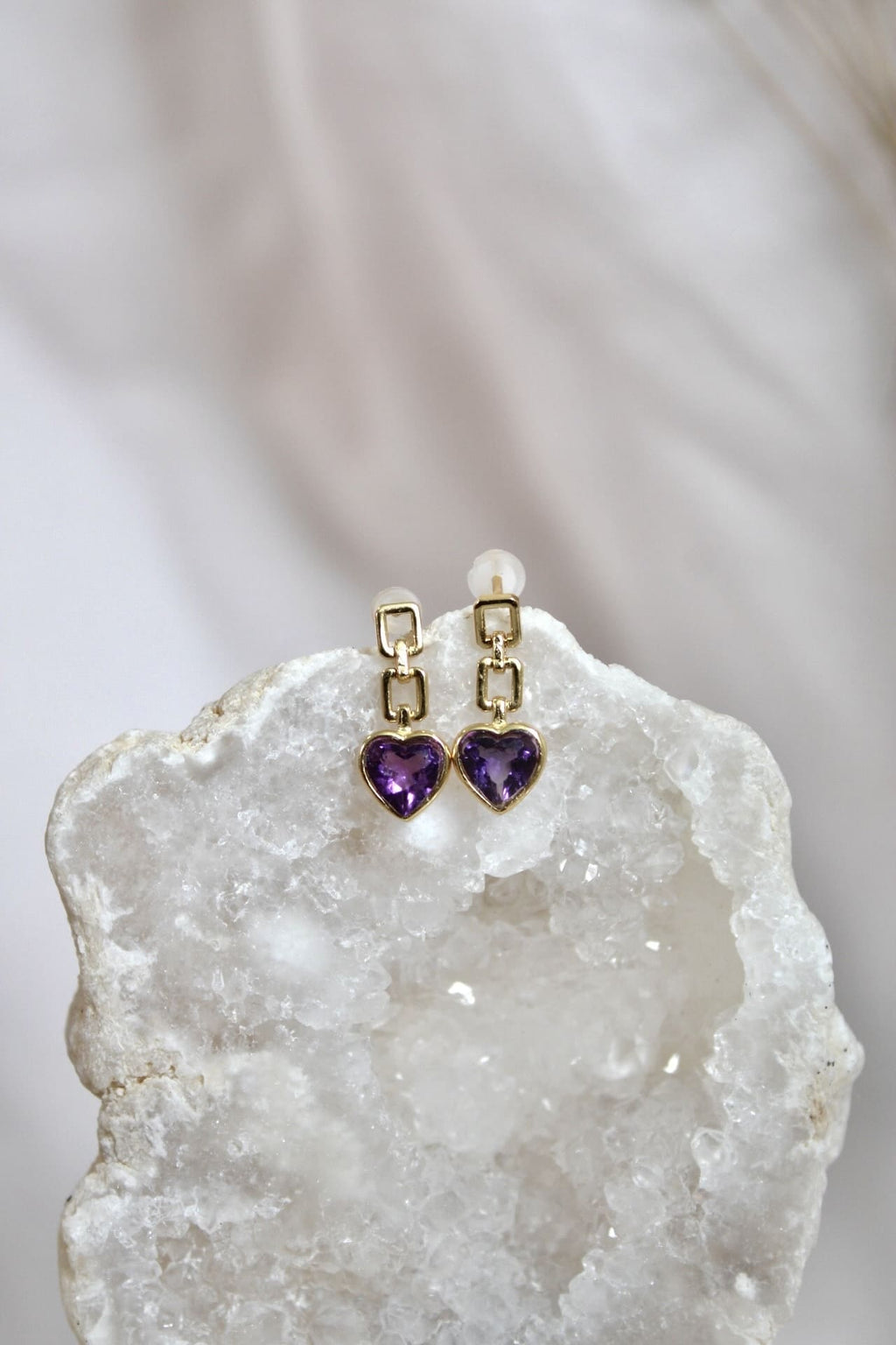 Boucles d'oreilles | Améthyste