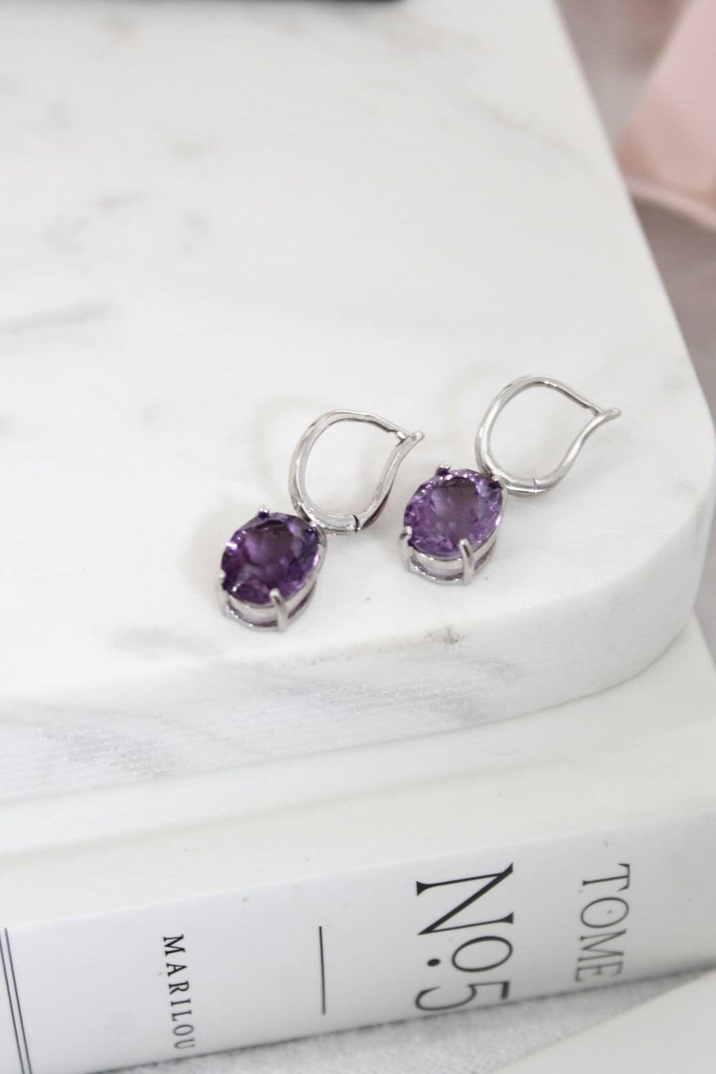 Boucles d'oreilles  | Améthyste