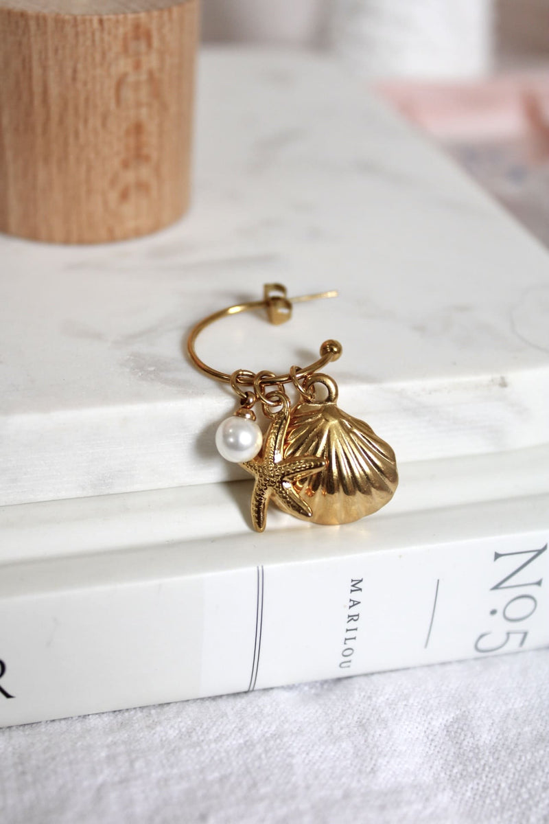 Boucles d'oreilles | Marine