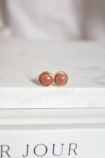 Boucles d'oreilles | Rhodochrosite