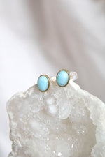 Boucles d'oreilles | Larimar