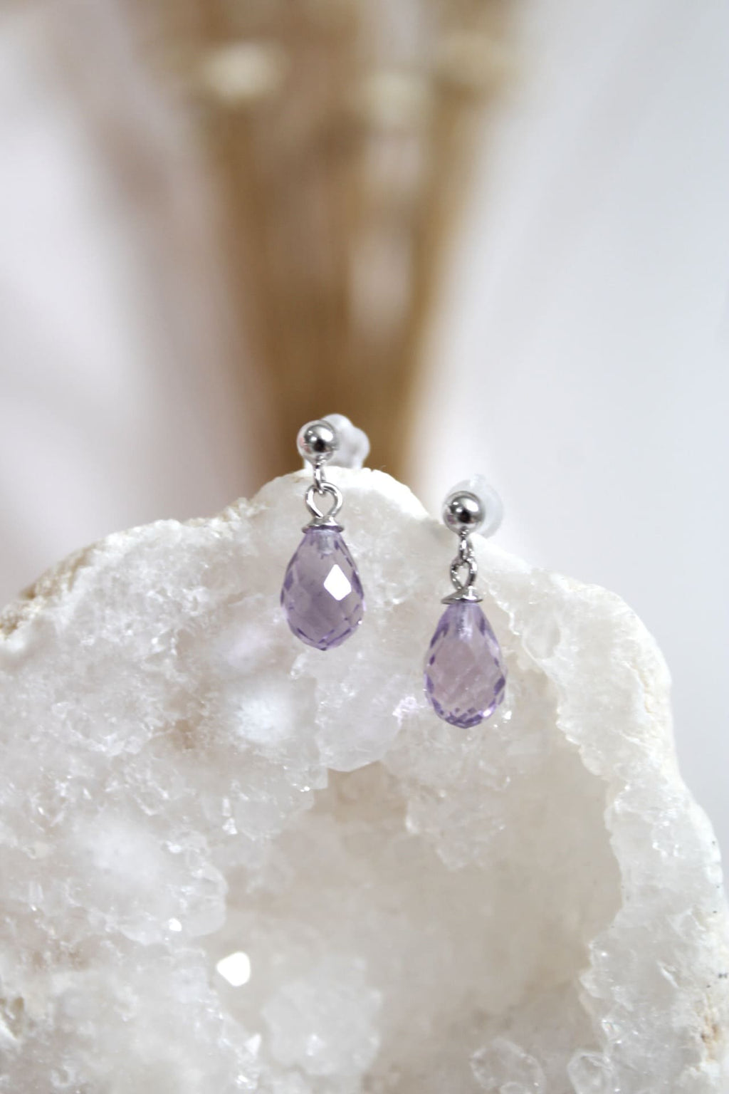 Boucles d'oreilles | Améthyste