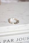 Bague | Élastique | Labradorite